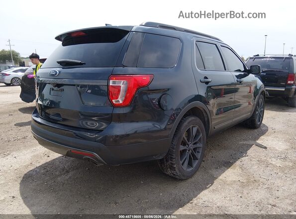 1FM5K7D82HGD84015 2017 FORD EXPLORER Black უკანა მარჯვენა
