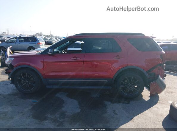1FM5K7D82JGA25687 2018 FORD EXPLORER Red 