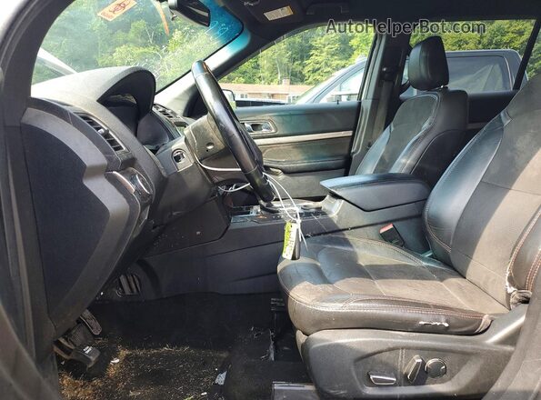 1FM5K7D82JGA96906 2018 FORD EXPLORER White Vista interior delantera
