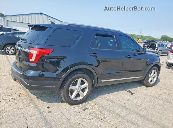 1FM5K7D82JGC91260 2018 FORD EXPLORER Black უკანა მარჯვენა