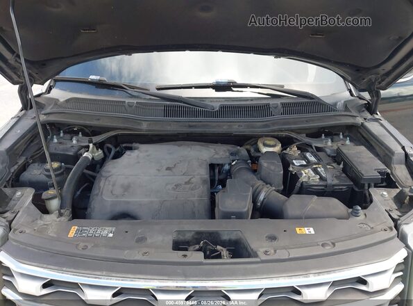 1FM5K7D83HGD49757 2017 FORD EXPLORER Черный Вид сзади