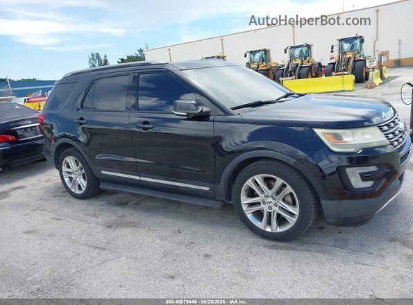 1FM5K7D83HGD49757 2017 FORD EXPLORER Черный 
