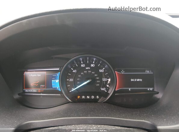 1FM5K7D83HGD79714 2017 FORD EXPLORER Beige Հետևի նստատեղերի տեսք