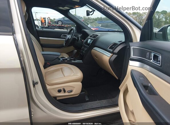 1FM5K7D83HGD79714 2017 FORD EXPLORER Beige Սալոնի դիմացի տեսք