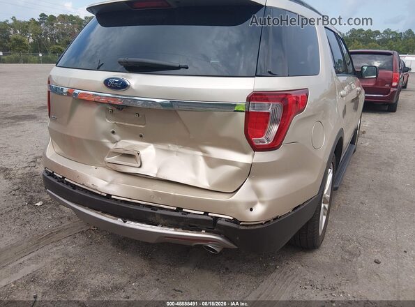 1FM5K7D83HGD79714 2017 FORD EXPLORER Beige Դիմացի տեսք