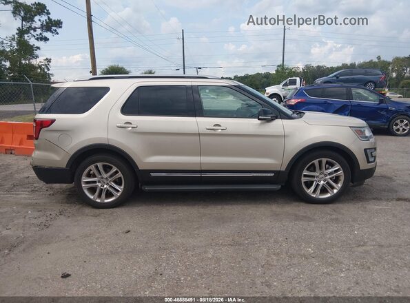 1FM5K7D83HGD79714 2017 FORD EXPLORER Beige Սալոնի հետևի տեսք