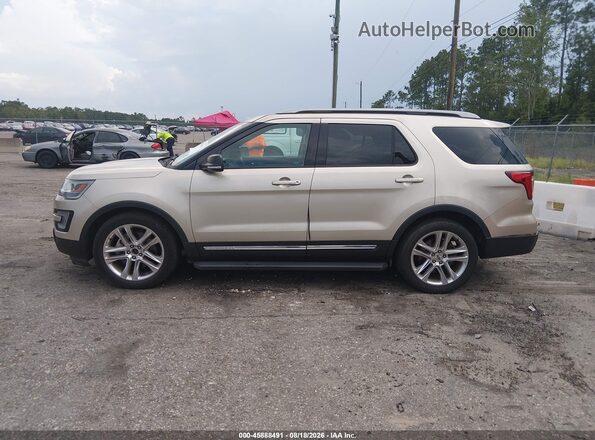 1FM5K7D83HGD79714 2017 FORD EXPLORER Beige Սալոնի 360 աստիճան տեսք