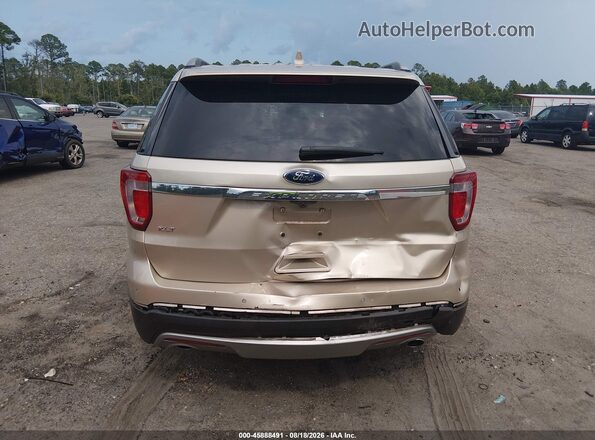 1FM5K7D83HGD79714 2017 FORD EXPLORER Beige 