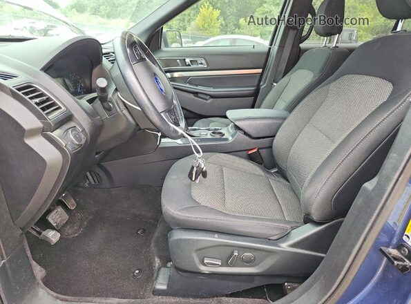 1FM5K7D83JGC47316 2018 FORD EXPLORER Blue Սալոնի դիմացի տեսք