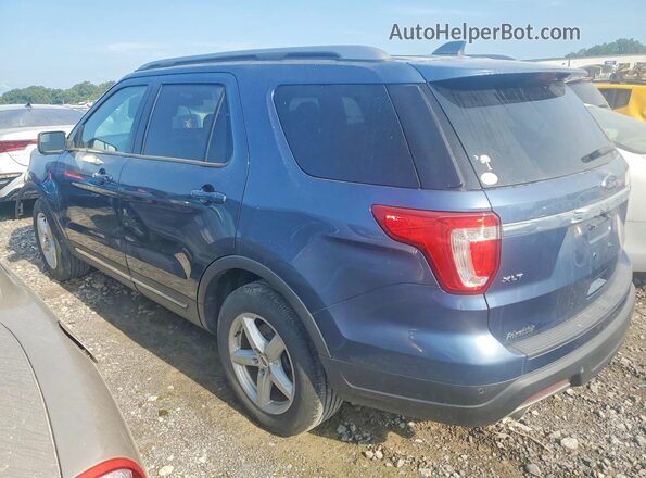 1FM5K7D83JGC47316 2018 FORD EXPLORER Blue Հետևի ձախ