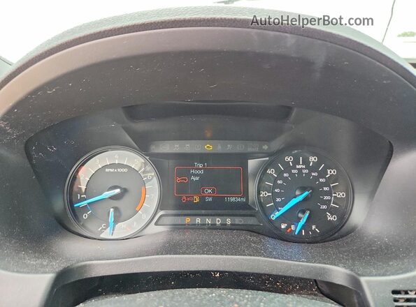 1FM5K7D83JGC47316 2018 FORD EXPLORER Blue Սարքավորումների վահանակի տեսք