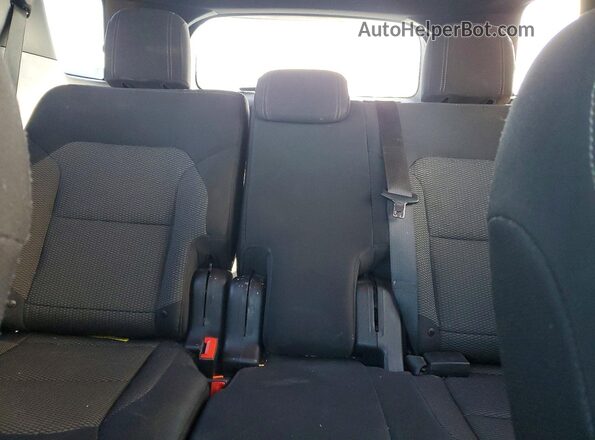 1FM5K7D83JGC48188 2018 FORD EXPLORER Maroon Vista de los asientos traseros