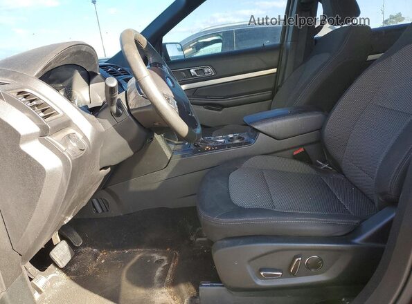 1FM5K7D83JGC48188 2018 FORD EXPLORER Maroon Vista interior delantera
