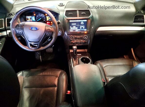 1FM5K7D84GGA06762 2016 FORD EXPLORER White Առջևի վահանակի տեսք