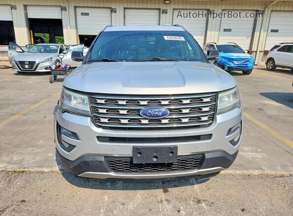 1FM5K7D84GGD09802 2016 FORD EXPLORER Silver წინა ხედი