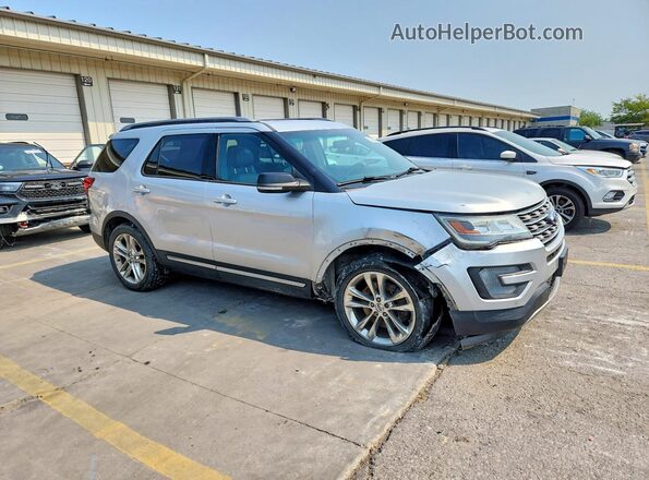 1FM5K7D84GGD09802 2016 FORD EXPLORER Silver წინა მარჯვენა
