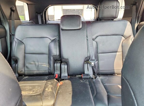 1FM5K7D84GGD09802 2016 FORD EXPLORER Silver უკანა სავარძლების ხედი