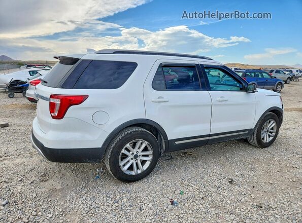 1FM5K7D84HGA88557 2017 FORD EXPLORER White Trasero derecho