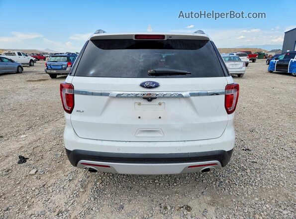 1FM5K7D84HGA88557 2017 FORD EXPLORER White Vista trasera