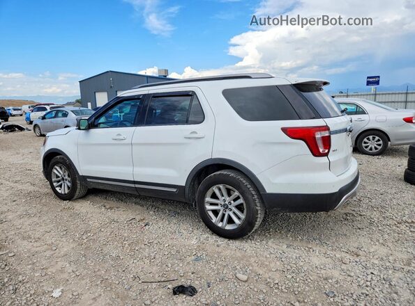 1FM5K7D84HGA88557 2017 FORD EXPLORER White Trasero izquierdo
