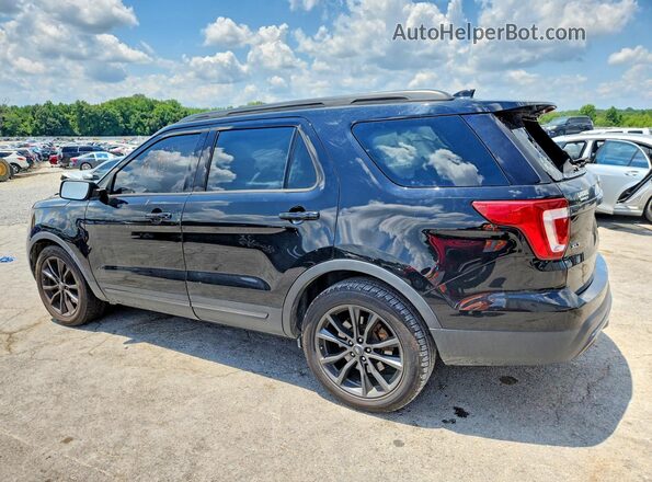 1FM5K7D84HGD39089 2017 FORD EXPLORER Black Հետևի ձախ