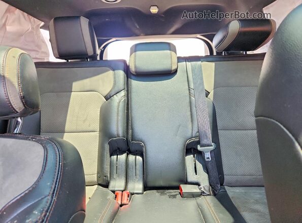 1FM5K7D84HGD39089 2017 FORD EXPLORER Black Հետևի նստատեղերի տեսք