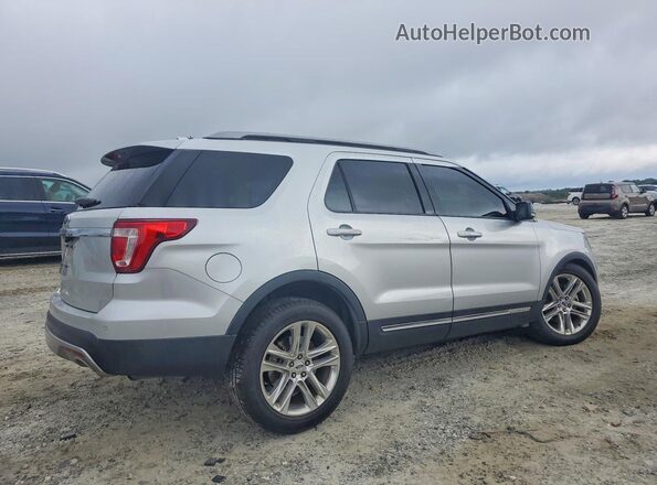 1FM5K7D84HGD77275 2017 FORD EXPLORER Silver Задня права чверть