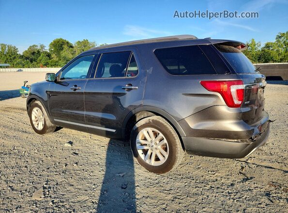 1FM5K7D84HGD96599 2017 FORD EXPLORER Gray უკანა მარცხენა
