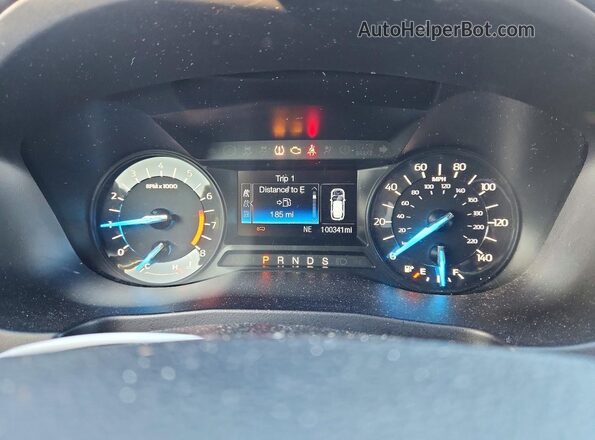1FM5K7D84HGD96599 2017 FORD EXPLORER Gray ხელსაწყოთა პანელის ხედი