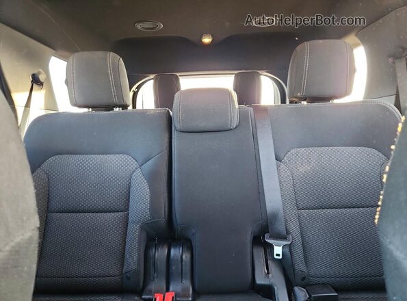 1FM5K7D84HGD96599 2017 FORD EXPLORER Gray უკანა სავარძლების ხედი
