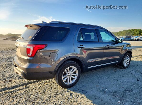 1FM5K7D84HGD96599 2017 FORD EXPLORER Gray უკანა მარჯვენა