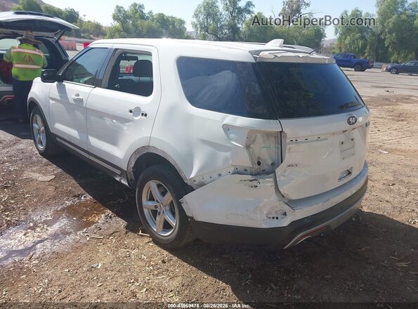 1FM5K7D84HGE24577 2017 FORD EXPLORER White Trasero izquierdo