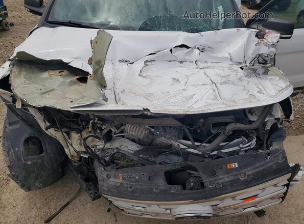 1FM5K7D84KGA08262 2019 FORD EXPLORER White ძრავის განყოფილების ხედი