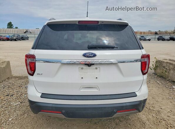 1FM5K7D84KGA08262 2019 FORD EXPLORER White უკანა ხედი