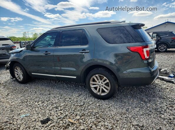 1FM5K7D85GGC70752 2016 FORD EXPLORER Зеленый Задняя левая четверть