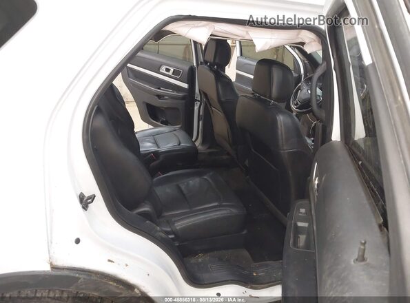 1FM5K7D85HGC65214 2017 FORD EXPLORER White Вид наклейки з VIN-кодом