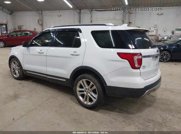 1FM5K7D85HGC65214 2017 FORD EXPLORER White Задня ліва чверть