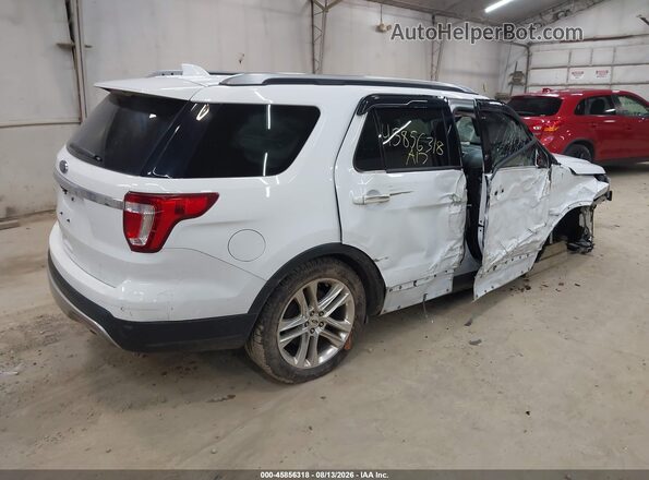 1FM5K7D85HGC65214 2017 FORD EXPLORER White Задня права чверть