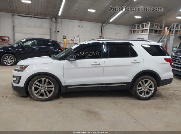 1FM5K7D85HGC65214 2017 FORD EXPLORER White Панорамний вид салону 360°