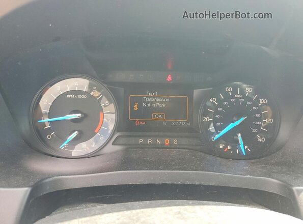 1FM5K7D85HGE33269 2017 FORD EXPLORER Gray Widok zestawu wskaźników