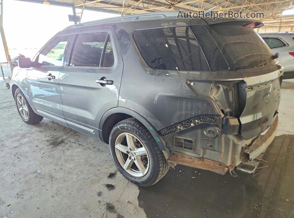 1FM5K7D85JGA19754 2018 FORD EXPLORER Gray Задня ліва чверть