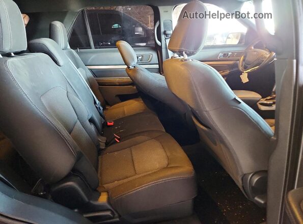 1FM5K7D85JGA19754 2018 FORD EXPLORER Gray Вид підкапотного простору
