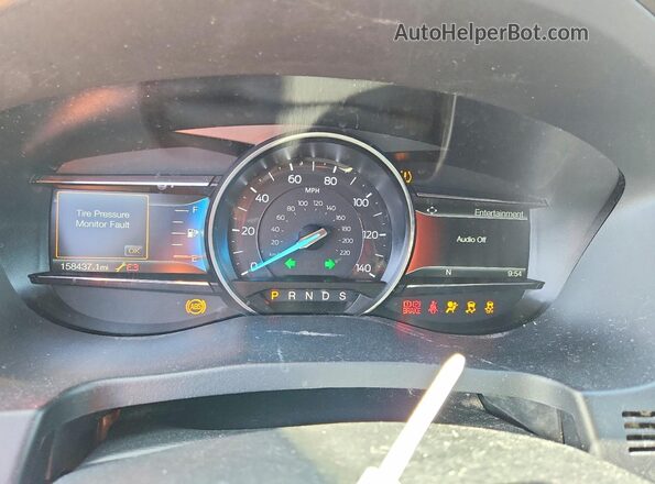 1FM5K7D85JGA52348 2018 FORD EXPLORER Beige Սարքավորումների վահանակի տեսք