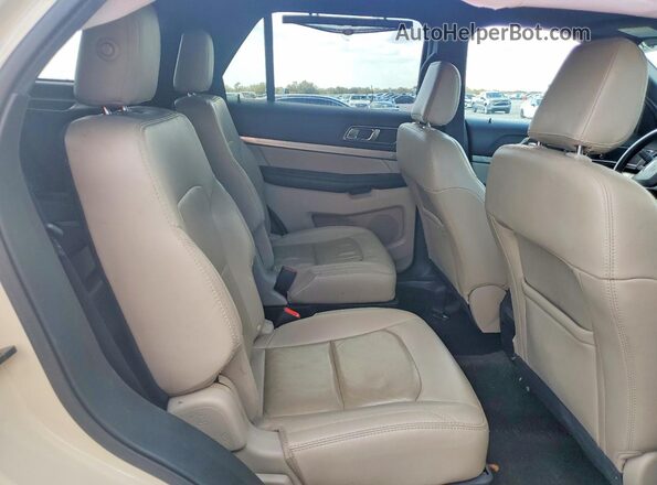 1FM5K7D85JGA52348 2018 FORD EXPLORER Beige Հետևի նստատեղերի տեսք