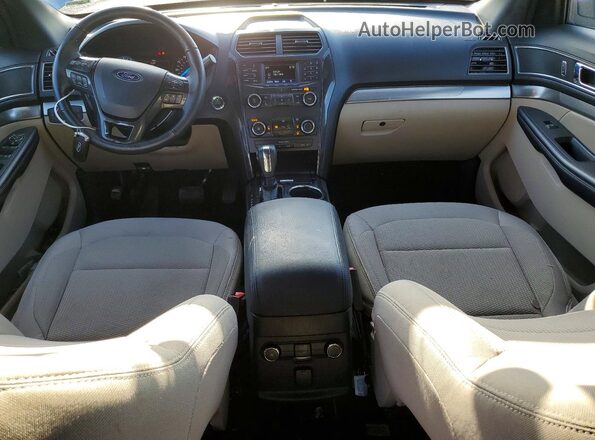 1FM5K7D85JGC54008 2018 FORD EXPLORER Blue Առջևի վահանակի տեսք