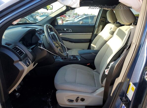 1FM5K7D85JGC54008 2018 FORD EXPLORER Blue Սալոնի դիմացի տեսք