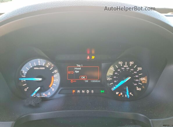1FM5K7D85JGC54008 2018 FORD EXPLORER Blue Սարքավորումների վահանակի տեսք