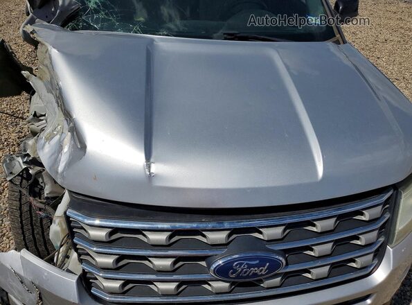 1FM5K7D86GGC57721 2016 FORD EXPLORER Silver Вид підкапотного простору