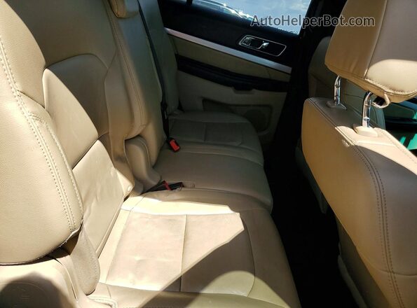 1FM5K7D86GGC57721 2016 FORD EXPLORER Silver Вид задньої частини салону