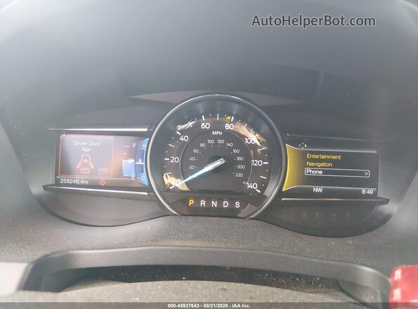 1FM5K7D86GGD29369 2016 FORD EXPLORER Black უკანა სავარძლების ხედი
